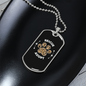 Rescue And Adopt Pets Necklace Stainless Steel or 18k Gold Dog Tag 24" Chain-Express Your Love Gifts