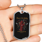 Rescue And Fire Fighting Firefighter Gift Stainless Steel or 18k Gold Dog Tag 24" Chain-Express Your Love Gifts
