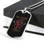 Rescue And Fire Fighting Firefighter Gift Stainless Steel or 18k Gold Dog Tag 24" Chain-Express Your Love Gifts