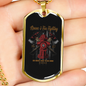 Rescue And Fire Fighting Firefighter Gift Stainless Steel or 18k Gold Dog Tag 24" Chain-Express Your Love Gifts