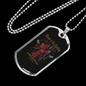 Rescue And Fire Fighting Firefighter Gift Stainless Steel or 18k Gold Dog Tag 24" Chain-Express Your Love Gifts