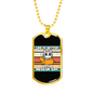 Rescue Cat Better Life Necklace Stainless Steel or 18k Gold Dog Tag 24-Express Your Love Gifts