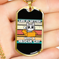 Rescue Cat Better Life Necklace Stainless Steel or 18k Gold Dog Tag 24-Express Your Love Gifts