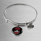 Rescued Is My Favorite Cat Bracelet Stainless Steel or 18k Gold Circle Bangle-Express Your Love Gifts