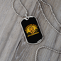 Retirement Plan is Cryptocurrency Crypto Necklace Stainless Steel or 18k Gold Dog Tag 24-Express Your Love Gifts