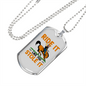Ride it Like You Stole It Horse Necklace Stainless Steel or 18k Gold Dog Tag 24" Chain-Express Your Love Gifts