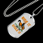 Ride it Like You Stole It Horse Necklace Stainless Steel or 18k Gold Dog Tag 24" Chain-Express Your Love Gifts