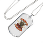 Ride Till Death Biker Necklace Stainless Steel or 18k Gold Dog Tag 24"-Express Your Love Gifts