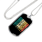Riding Bicycle Cycling Necklace Stainless Steel or 18k Gold Dog Tag 24"-Express Your Love Gifts