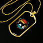 Riesenschnauzer Necklace Stainless Steel or 18k Gold Dog Tag 24" Chain-Express Your Love Gifts