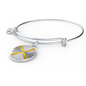 Ripple Gold Bracelet Stainless Steel or 18k Gold Circle Bangle-Express Your Love Gifts