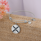 Ripple (XRP) Bracelet Stainless Steel or 18k Gold Circle Bangle-Express Your Love Gifts