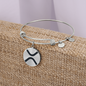 Ripple (XRP) Bracelet Stainless Steel or 18k Gold Circle Bangle-Express Your Love Gifts