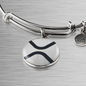 Ripple (XRP) Bracelet Stainless Steel or 18k Gold Circle Bangle-Express Your Love Gifts