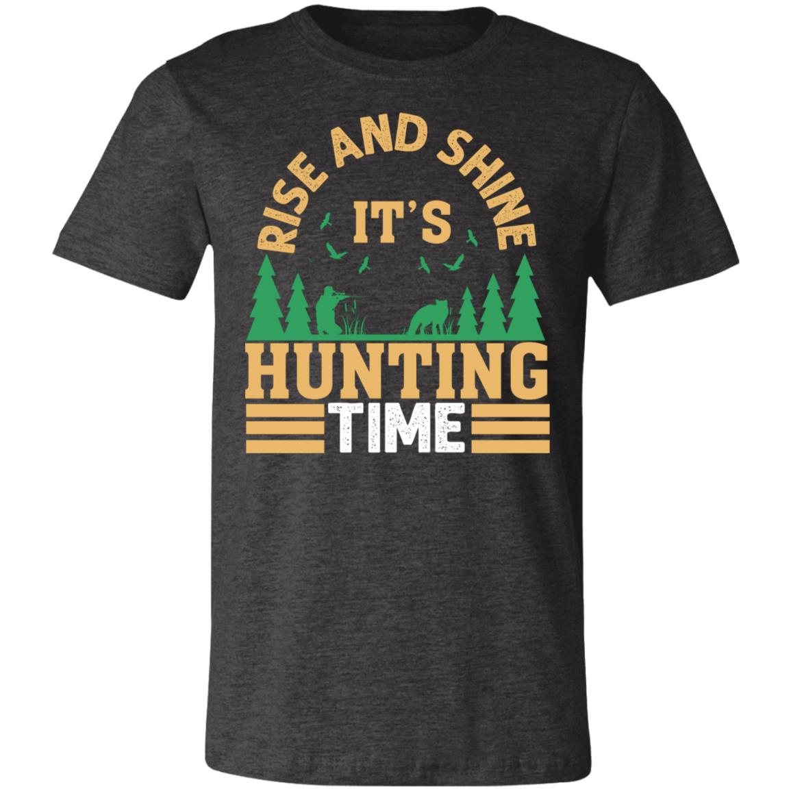 Rise & Shine Hunter Gift T-Shirt-Express Your Love Gifts