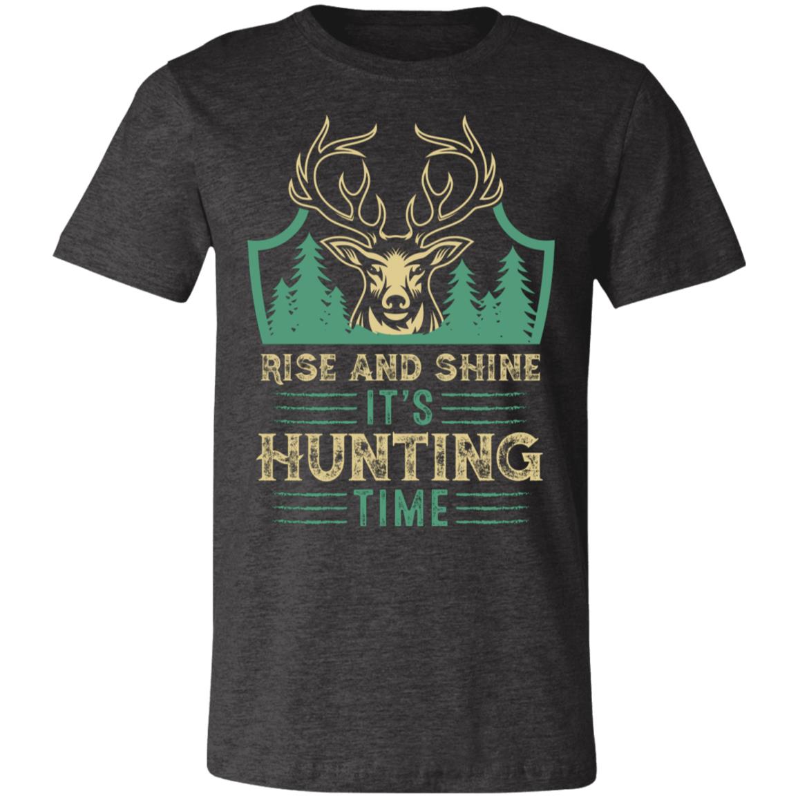 Rise & Shine Hunting Time Hunter Gift T-Shirt-Express Your Love Gifts