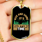 Rise & Shine Necklace Stainless Steel or 18k Gold Dog Tag 24" Chain-Express Your Love Gifts