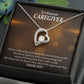 Rockstar Caregiver Healthcare Medical Worker Nurse Appreciation Gift Forever Necklace w Message Card-Express Your Love Gifts