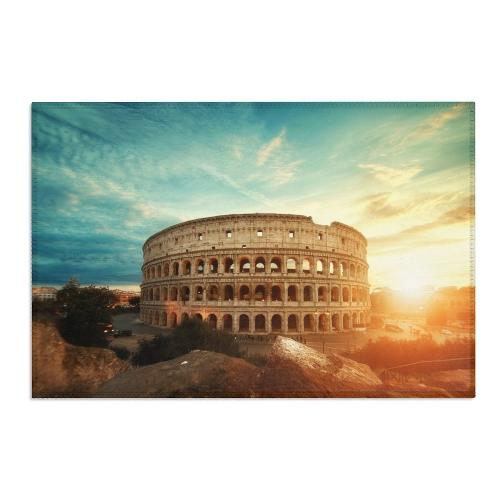 Roman Coliseum Area Rugs-Express Your Love Gifts