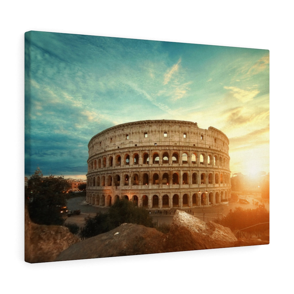 Roman Coliseum Gallery Wraps Print Ready to Hang Canvas Unframed-Express Your Love Gifts