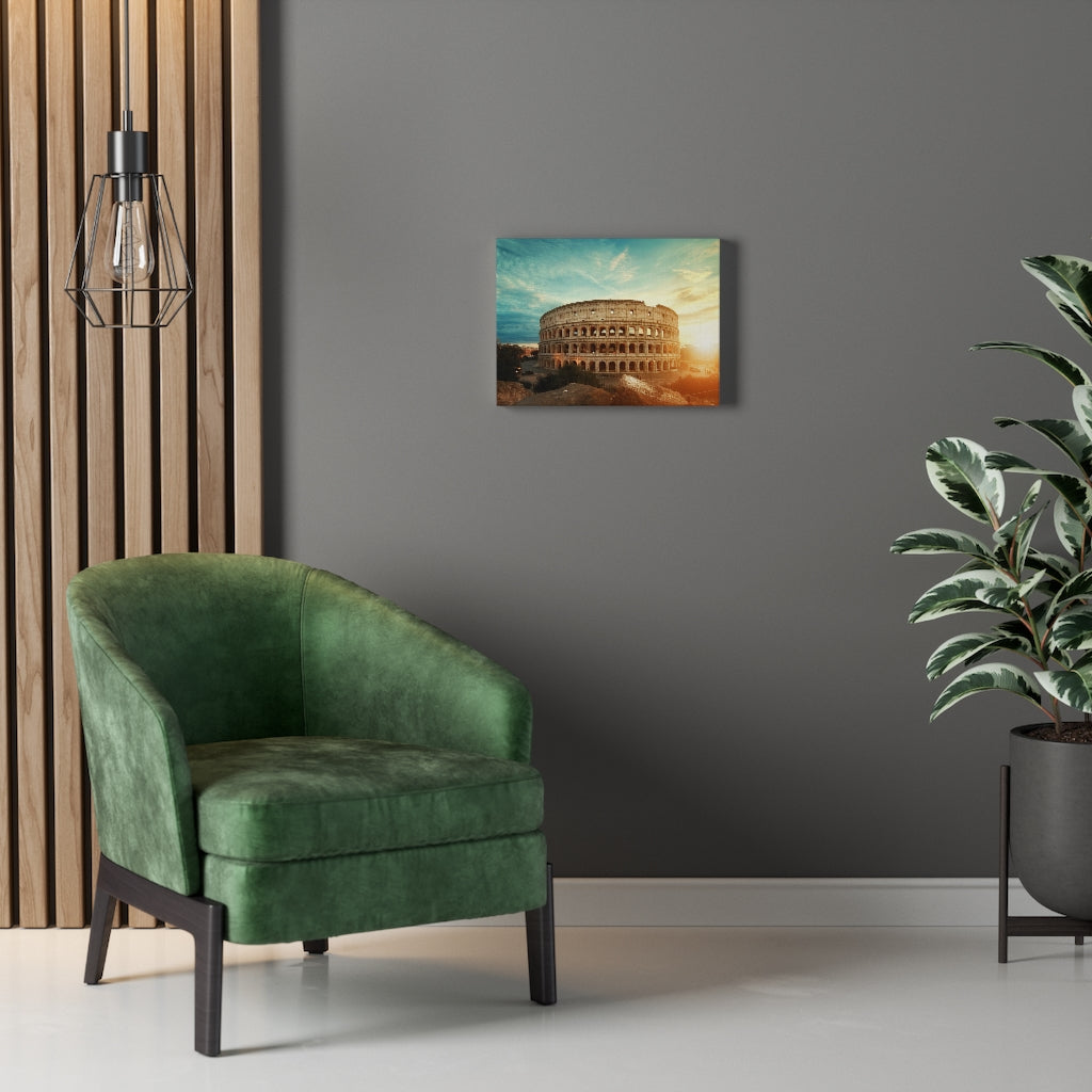 Roman Coliseum Gallery Wraps Print Ready to Hang Canvas Unframed-Express Your Love Gifts