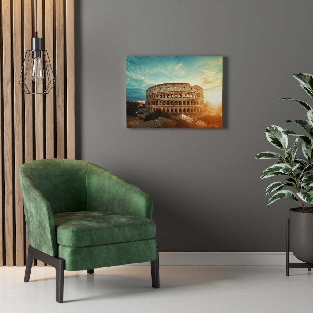 Roman Coliseum Gallery Wraps Print Ready to Hang Canvas Unframed-Express Your Love Gifts
