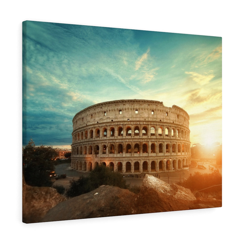 Roman Coliseum Gallery Wraps Print Ready to Hang Canvas Unframed-Express Your Love Gifts