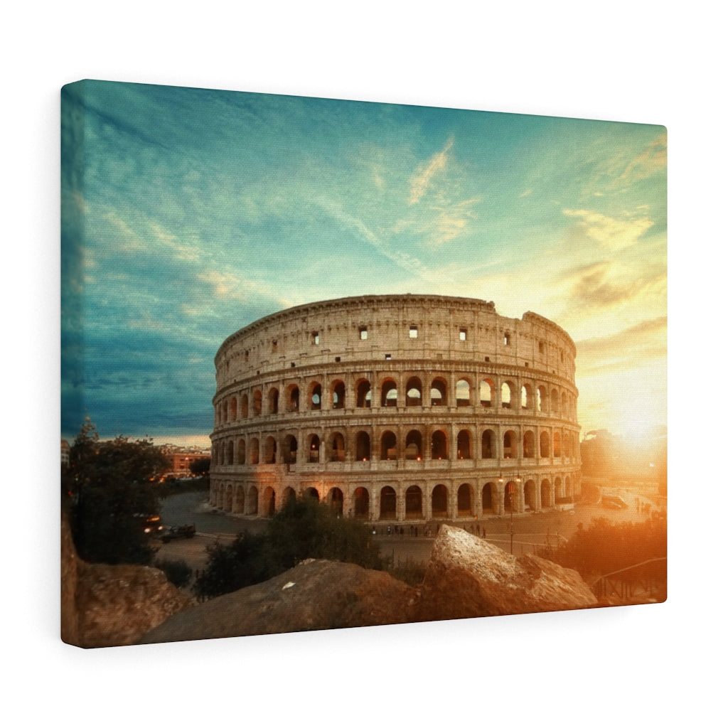 Roman Coliseum Gallery Wraps Print Ready to Hang Canvas Unframed-Express Your Love Gifts