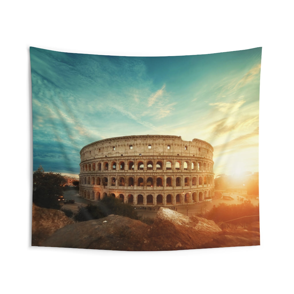 Roman Coliseum Indoor Wall Tapestries-Express Your Love Gifts