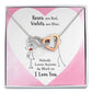 Roses are Red Inseparable Necklace-Express Your Love Gifts