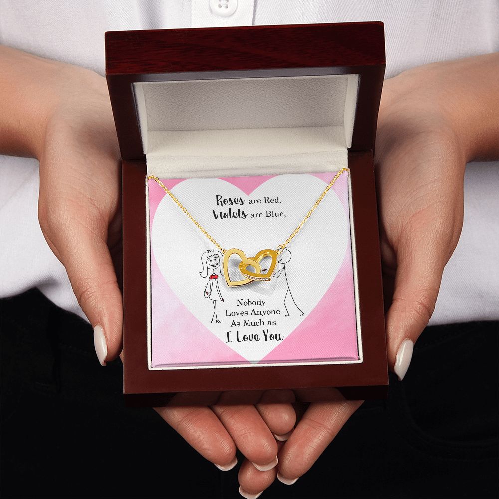 Roses are Red Inseparable Necklace-Express Your Love Gifts