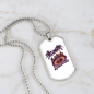Roulette Gambler Necklace Stainless Steel or 18k Gold Dog Tag 24-Express Your Love Gifts