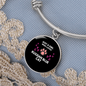 Russian Blue Cat Bracelet Stainless Steel or 18k Gold Circle Bangle-Express Your Love Gifts
