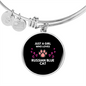 Russian Blue Cat Bracelet Stainless Steel or 18k Gold Circle Bangle-Express Your Love Gifts