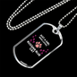 Russian Blue Cat Necklace Stainless Steel or 18k Gold Dog Tag 24" Chain-Express Your Love Gifts