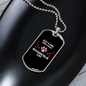 Russian Blue Cat Necklace Stainless Steel or 18k Gold Dog Tag 24" Chain-Express Your Love Gifts