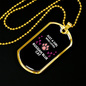 Russian Blue Cat Necklace Stainless Steel or 18k Gold Dog Tag 24-Express Your Love Gifts