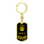 Russian Toy Keychain Stainless Steel or 18k Gold-Express Your Love Gifts