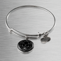 Sacred Geometry Abstract Symbol Flower Leaf Bracelet Stainless Steel or 18k Gold Circle Bangle-Express Your Love Gifts