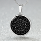 Sacred Geometry Circle Dots Circle Necklace Stainless Steel or 18k Gold 18-22"-Express Your Love Gifts