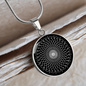 Sacred Geometry Flower of Life Circle Necklace Stainless Steel or 18k Gold 18-22"-Express Your Love Gifts