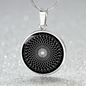 Sacred Geometry Flower of Life Circle Necklace Stainless Steel or 18k Gold 18-22"-Express Your Love Gifts