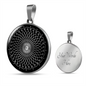 Sacred Geometry Flower of Life Circle Necklace Stainless Steel or 18k Gold 18-22"-Express Your Love Gifts
