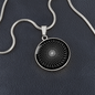 Sacred Geometry Flower of Life Circle Necklace Stainless Steel or 18k Gold 18-22"-Express Your Love Gifts