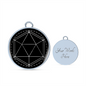 Sacred Geometry Icosahedron Stylized Version Bracelet Stainless Steel or 18k Gold Circle Bangle-Express Your Love Gifts