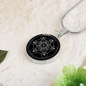 Sacred Geometry Metatron's Cube Stylized Version Circle Necklace Stainless Steel or 18k Gold 18-22"-Express Your Love Gifts