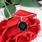 Sacred Geometry Overlapping Oblongs Circle Necklace Stainless Steel or 18k Gold 18-22"-Express Your Love Gifts