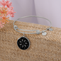 Sacred Geometry Sun Face Bracelet Stainless Steel or 18k Gold Circle Bangle-Express Your Love Gifts