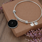 Sacred Geometry Sun Rays Bracelet Stainless Steel or 18k Gold Circle Bangle-Express Your Love Gifts