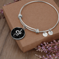 Sacred Geometry Sun Snake Bracelet Stainless Steel or 18k Gold Circle Bangle-Express Your Love Gifts